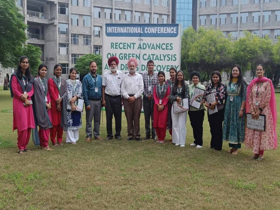 Participation in International Conference on Recent Advances on Green Catalysis and Drug Discovery (