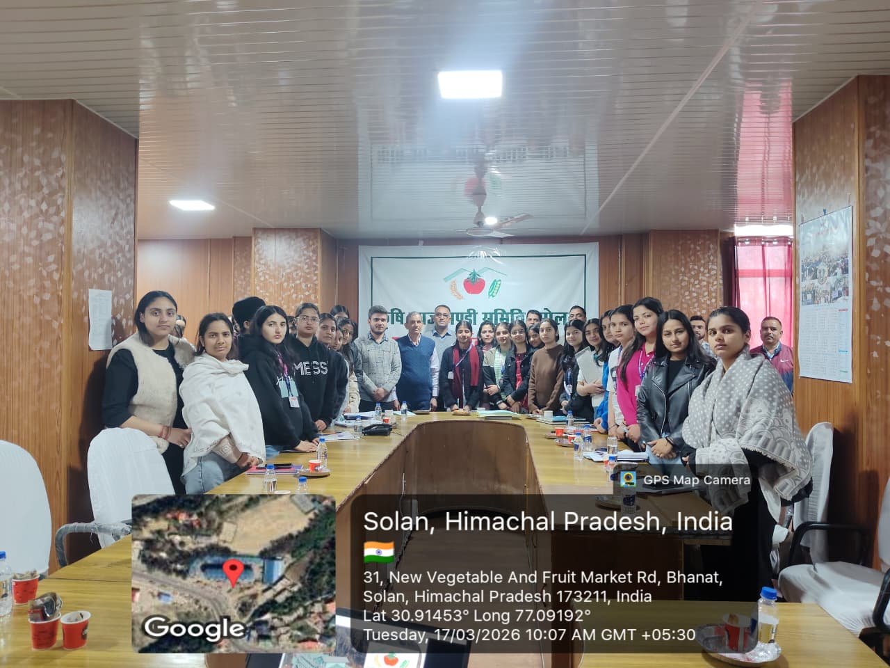 Report on Educational Visit to APMC Solan