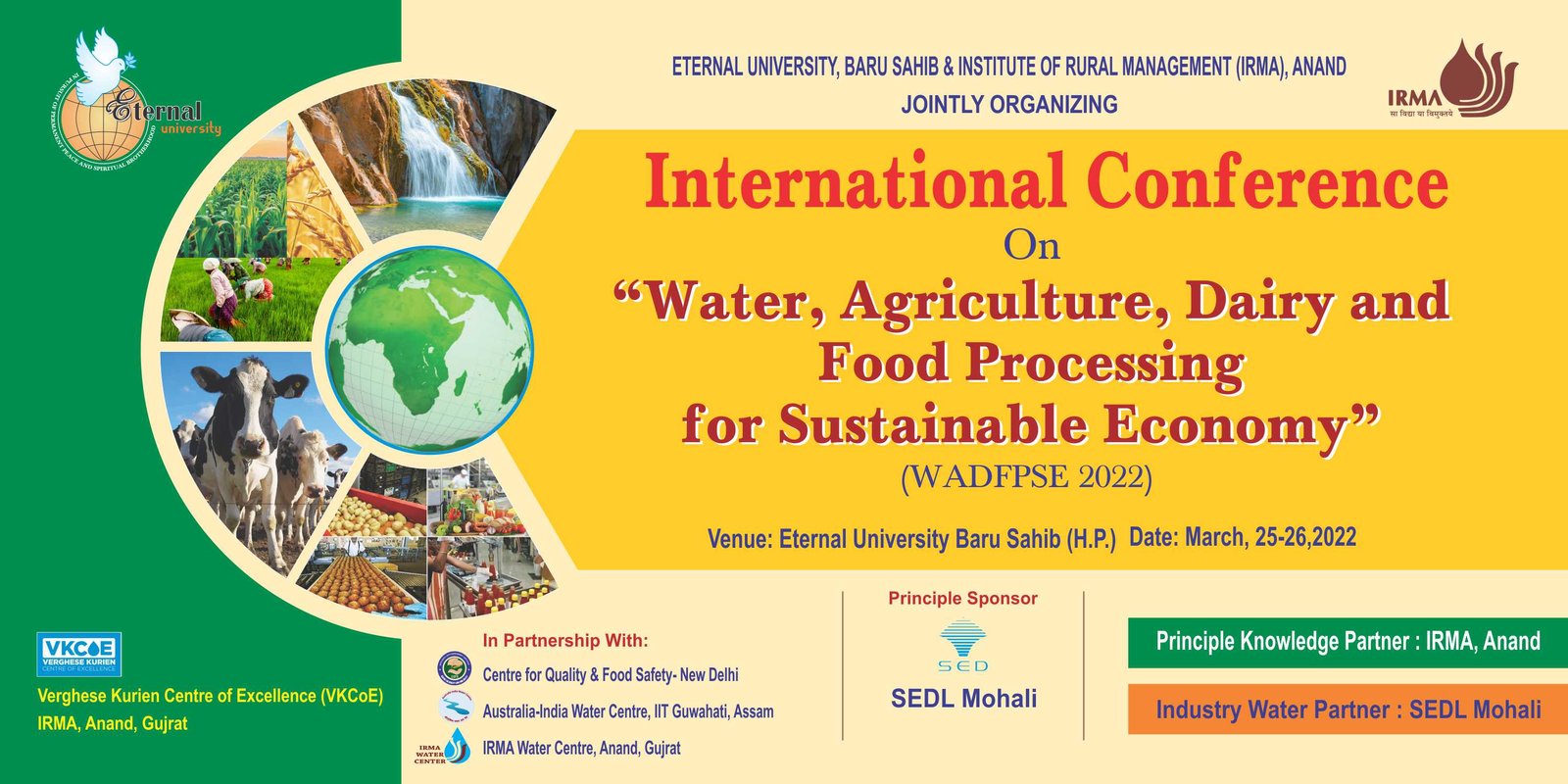 Eternal University International Conference on “Water, Agriculture